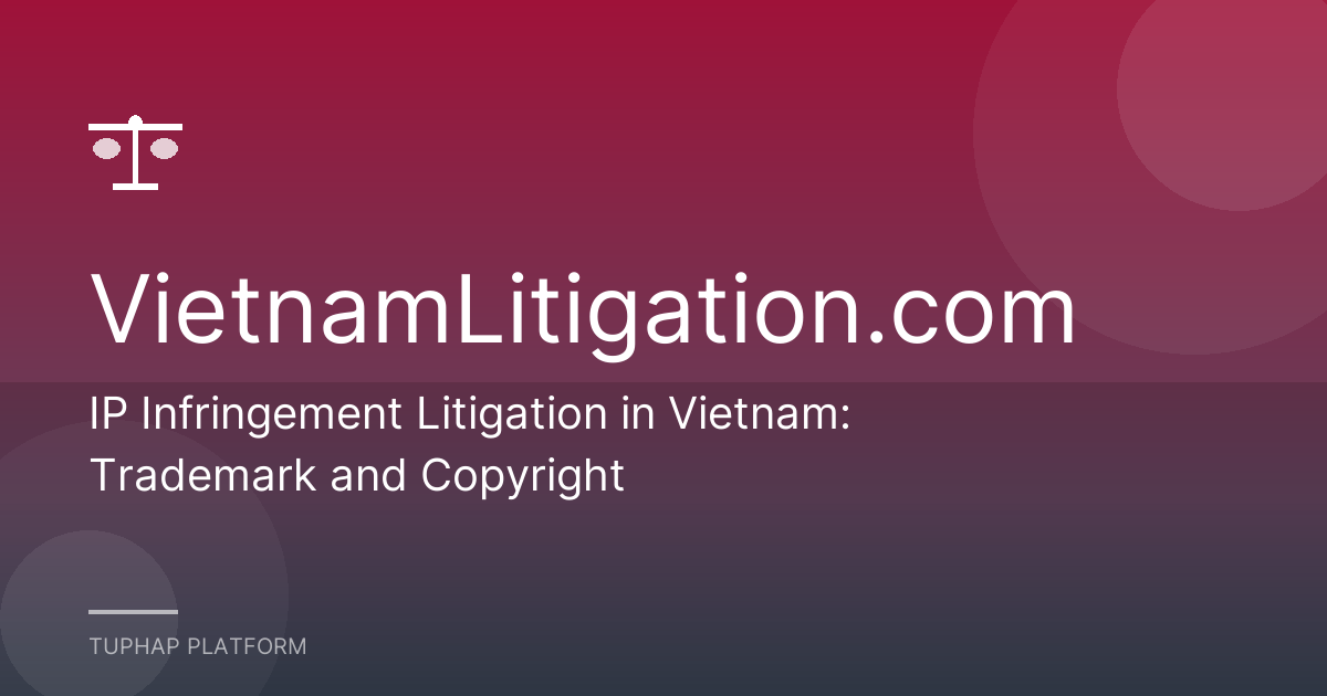 IP Infringement Litigation in Vietnam: Trademark and Copyright